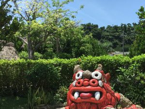 シーサーの置物